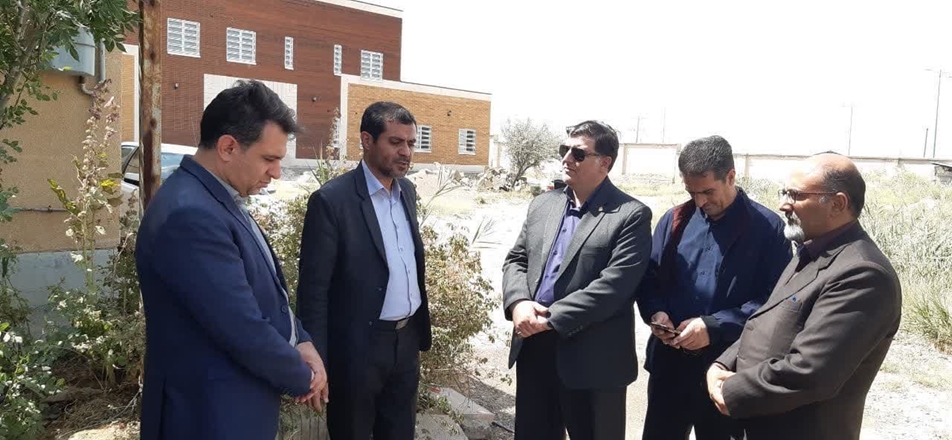 بازدید مدیر شبکه بهداشت ودرمان شهرستان فامنین از پروژه درحال ساخت روستای تجرک